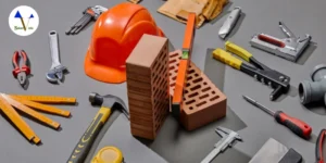 Toolbox with essential construction hand tools used by SakanVista on site