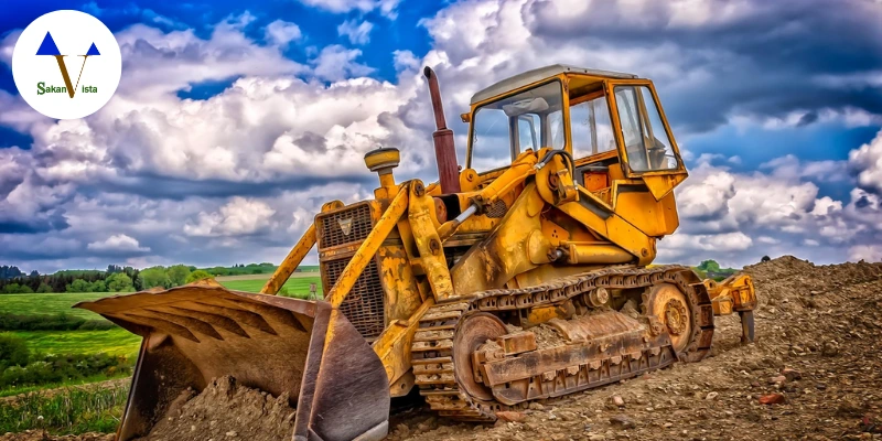 Toolbox with essential construction hand tools used by SakanVista on site